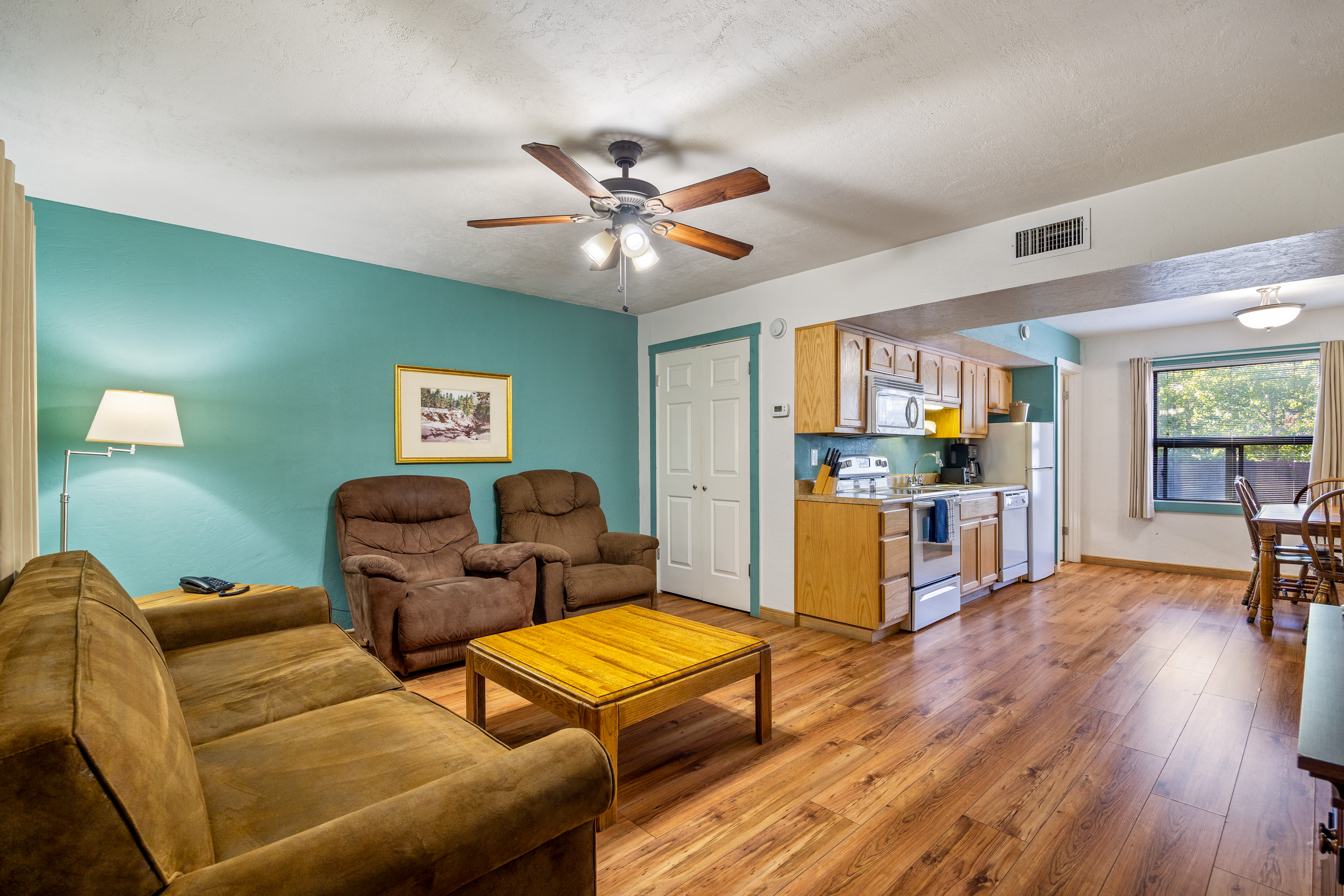 Unit 106 living area